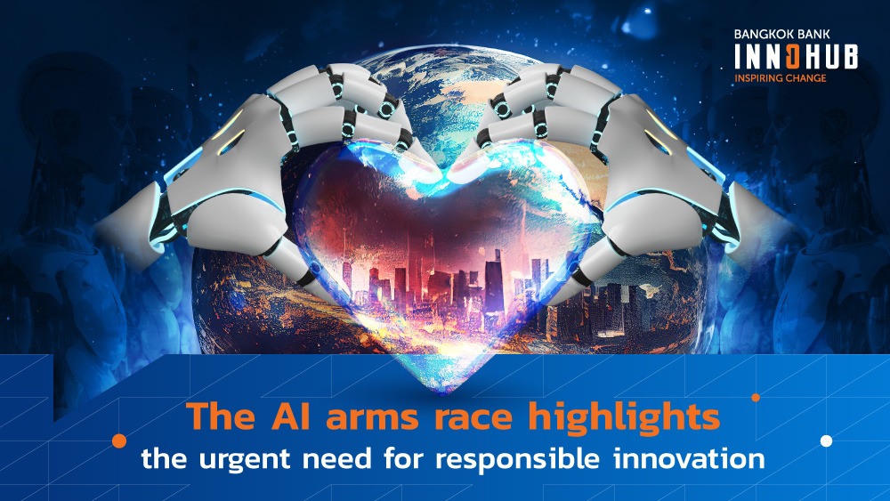 The AI arms race highlights the urgent need for responsible innovation
